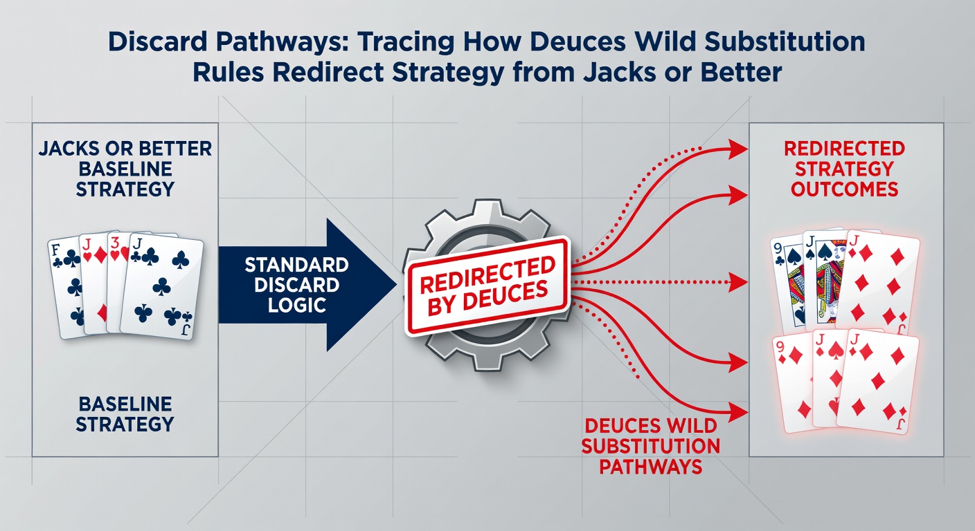 Analyse der Strategieanpassungen zwischen Deuces Wild und Jacks or Better mit Fokus auf Discard-Entscheidungen