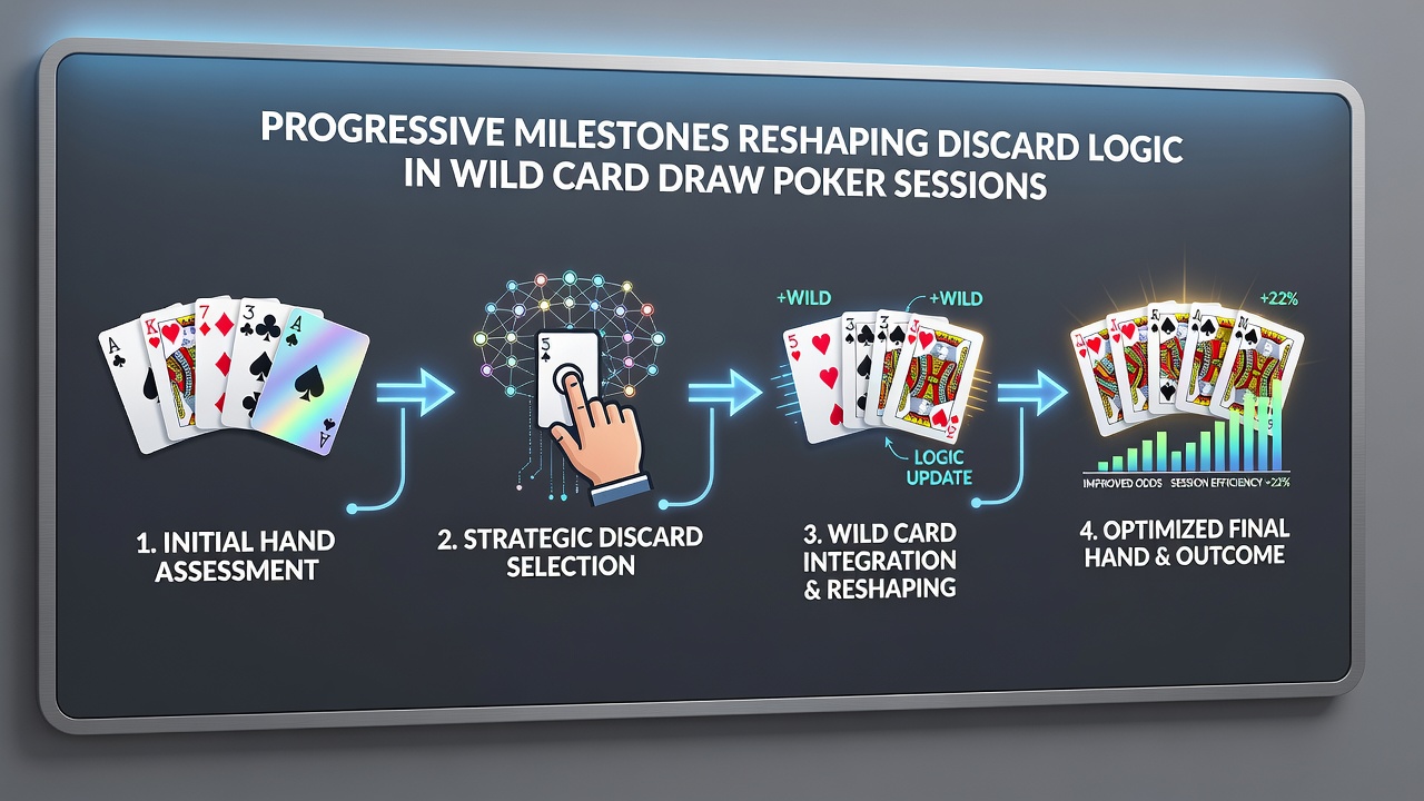 Netzwerk-Effekte und Discard-Anpassungen in progressiven Wild-Card-Poker-Maschinen
